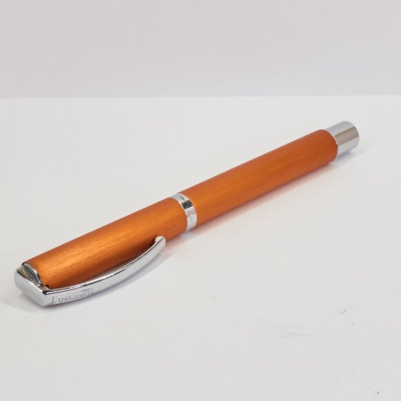 ONLINE Germany Fountain Pen / Orange Metal / Broad (B) Nib / With Converter - Picture 7 of 12